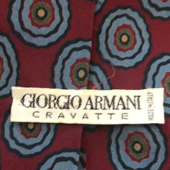 Vintage Giorgio Armani 100 percent silk tie - Picture 2 of 5